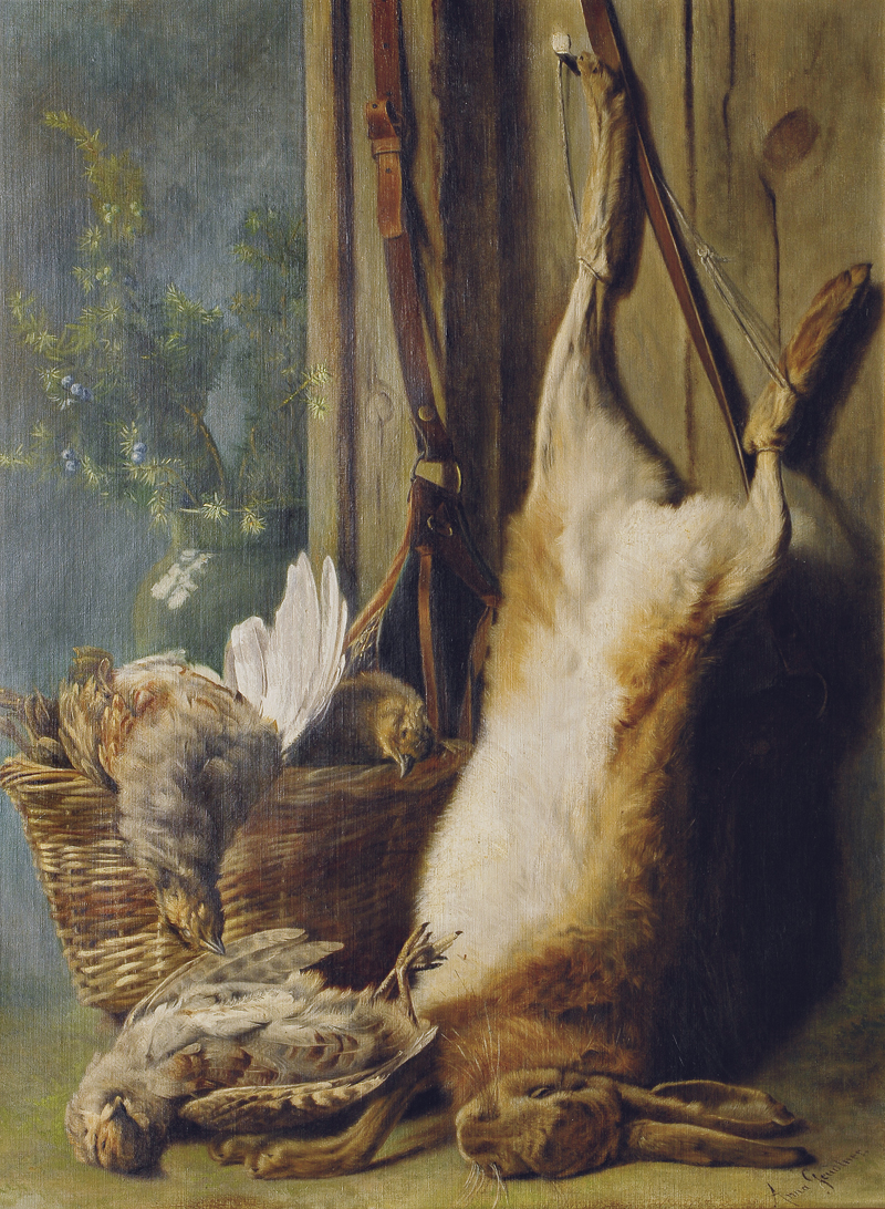 A still life with a hare