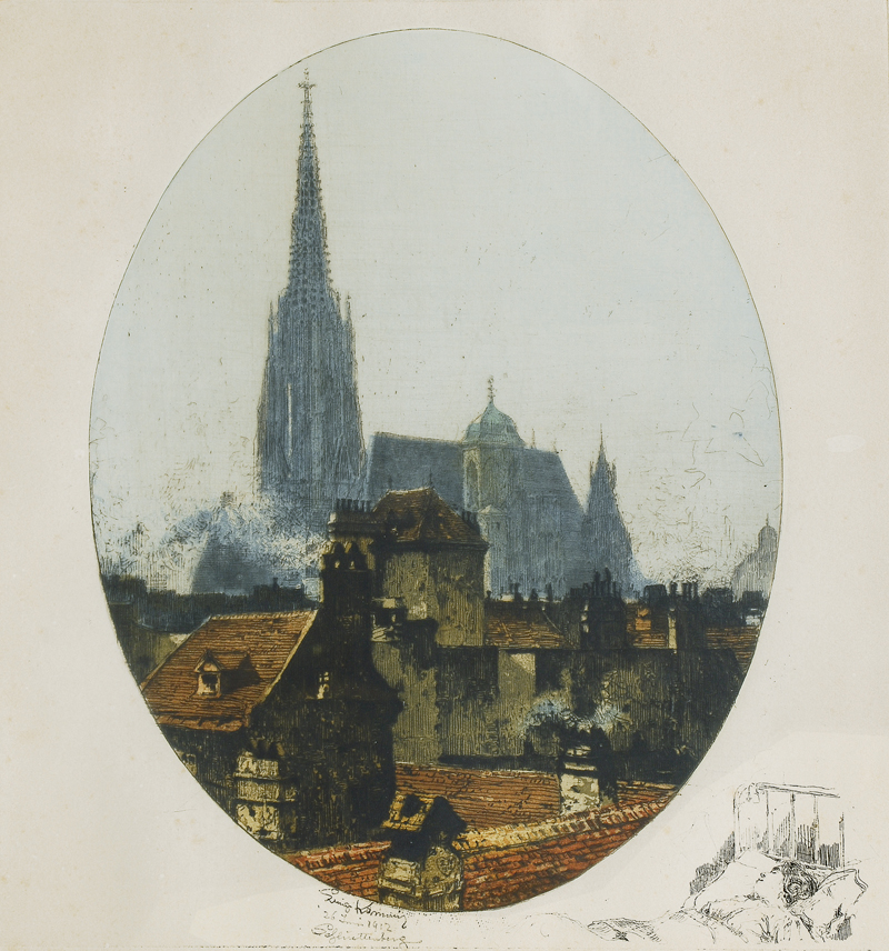View on the Stephansdom of Vienna