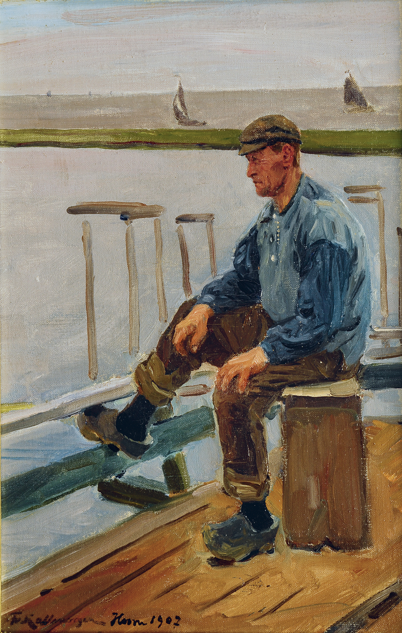 Fisherman in Hoorn