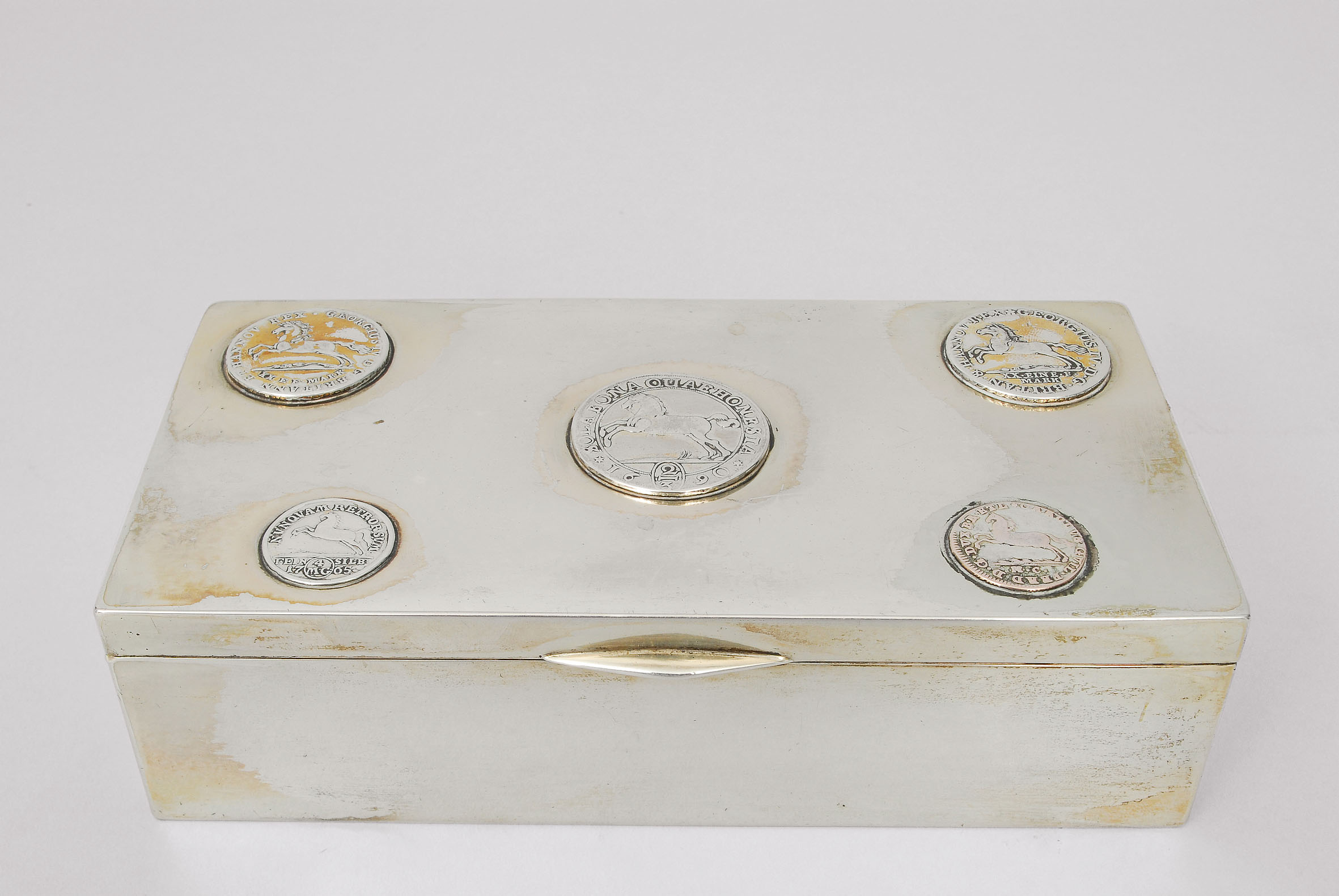 A box with coins
