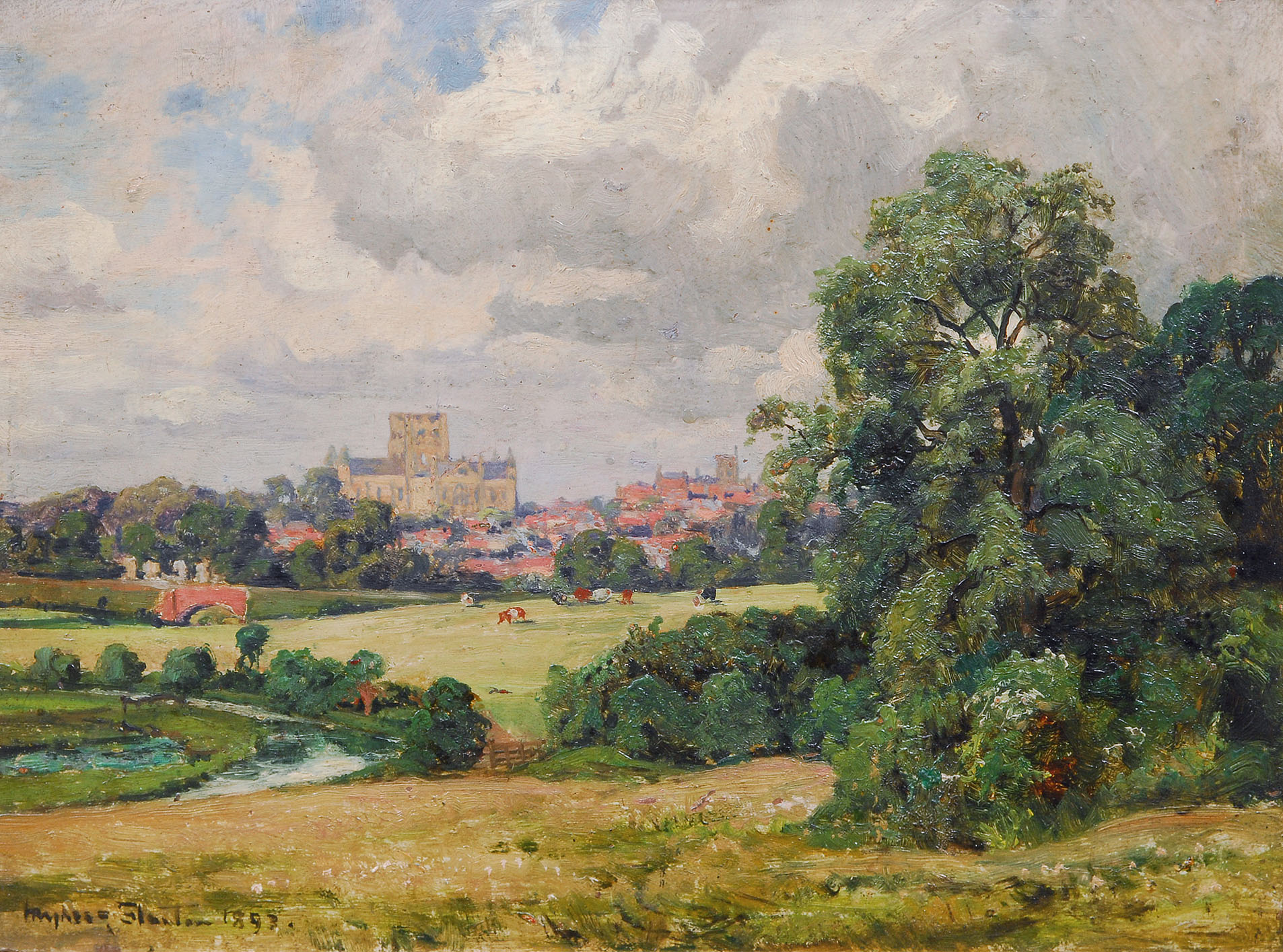 View on Bristol Castle