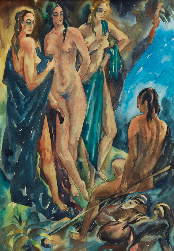 Three Female Nudes: The Judgement of Paris