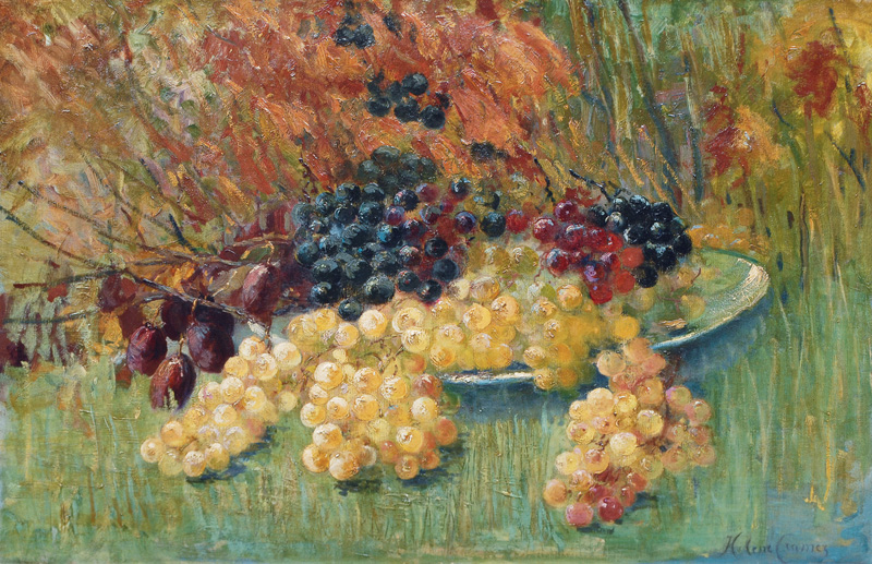 Grapes and Leaves