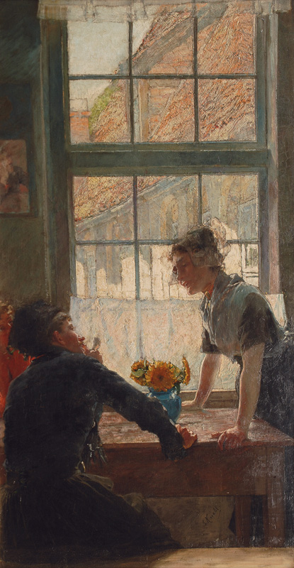 Conversation at the Window