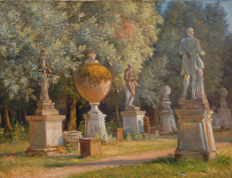 Park in Rom 1896