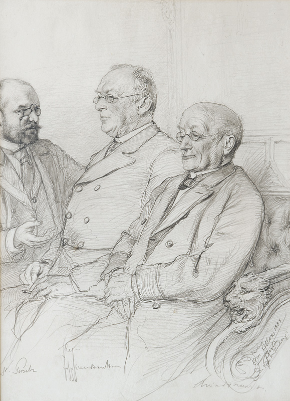 Christian Wilhelm Allers - Im Foyer des Reichstages Im Foyer des Reichstages