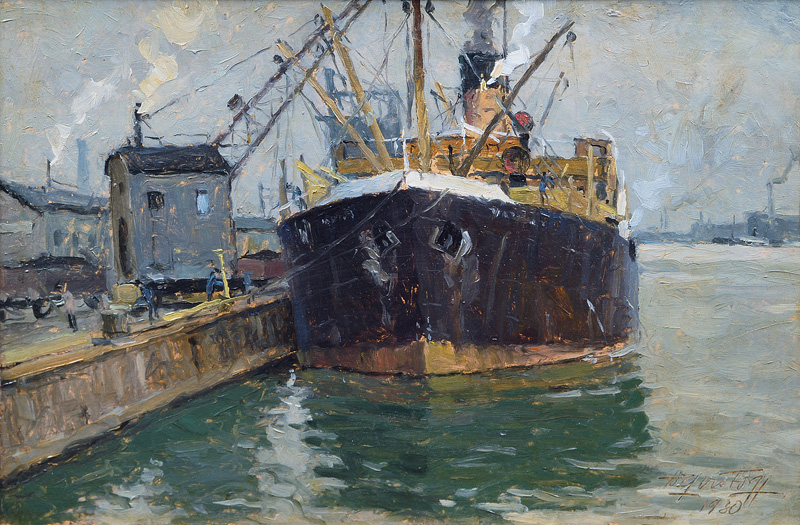 Freighter at the Quay