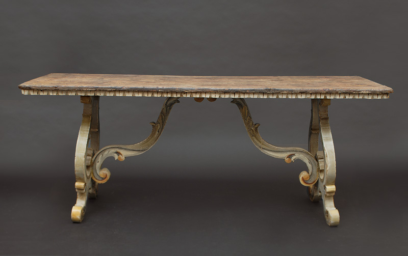 A late baroque refectory table