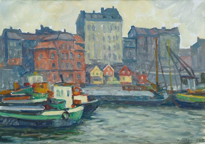 Albert Johannsen - Fish Market of Altona Fish Market of Altona