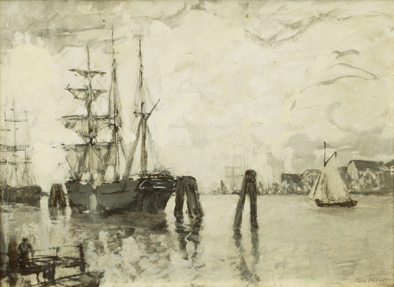 Ulrich Hübner - Harbour Scenery Harbour Scenery