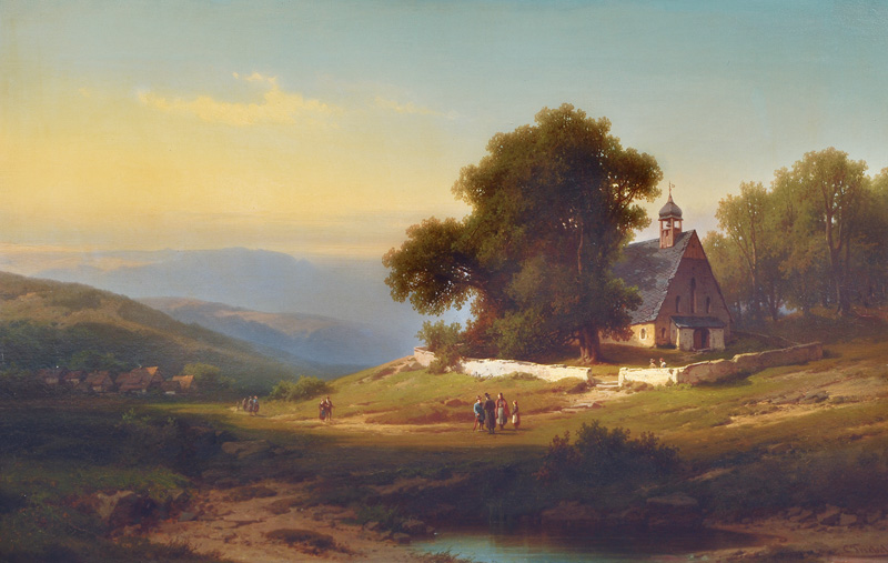 Carl Triebel - Sonntag Nachmittag bei Stolberg/Harz Sonntag Nachmittag bei Stolberg/Harz