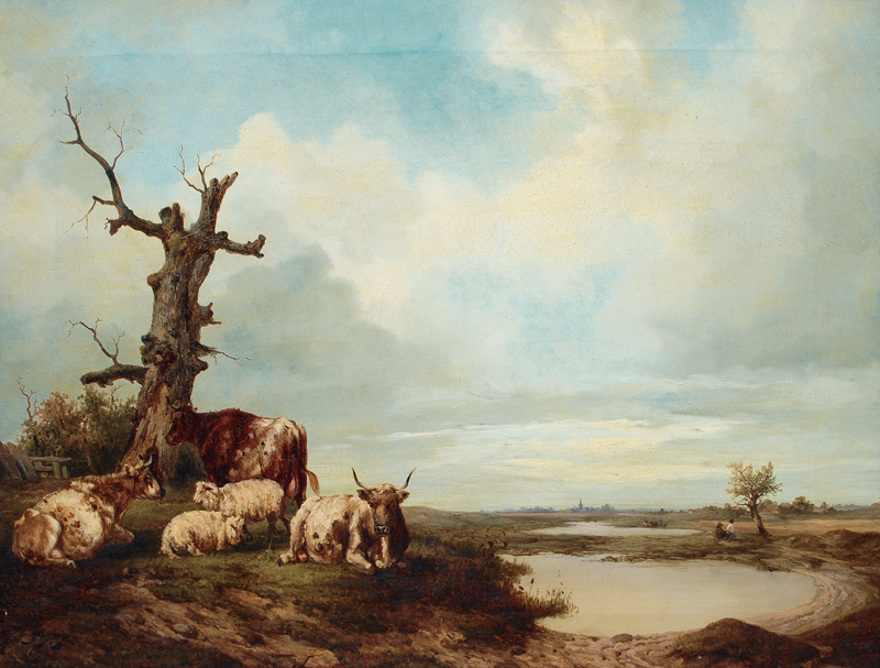 View of a Faraway Town