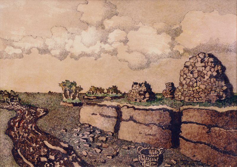 Otto Tetjus Tügel - Abbau von Torfhümpeln Abbau von Torfhümpeln