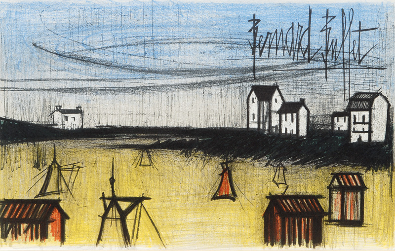 Bernard Buffet - Der kleine Strand Der kleine Strand