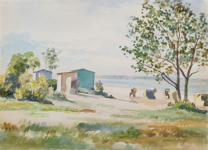 Walter Tanck - Am Ostseestrand Am Ostseestrand