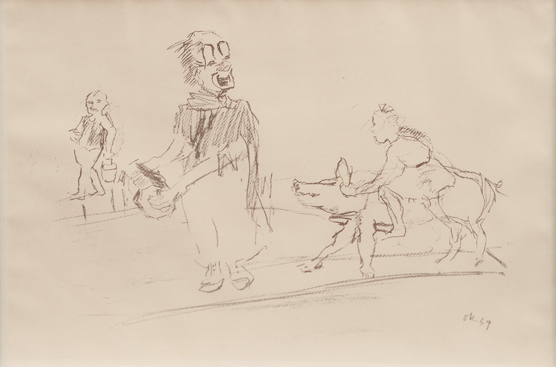 Oskar Kokoschka - In the Circus In the Circus