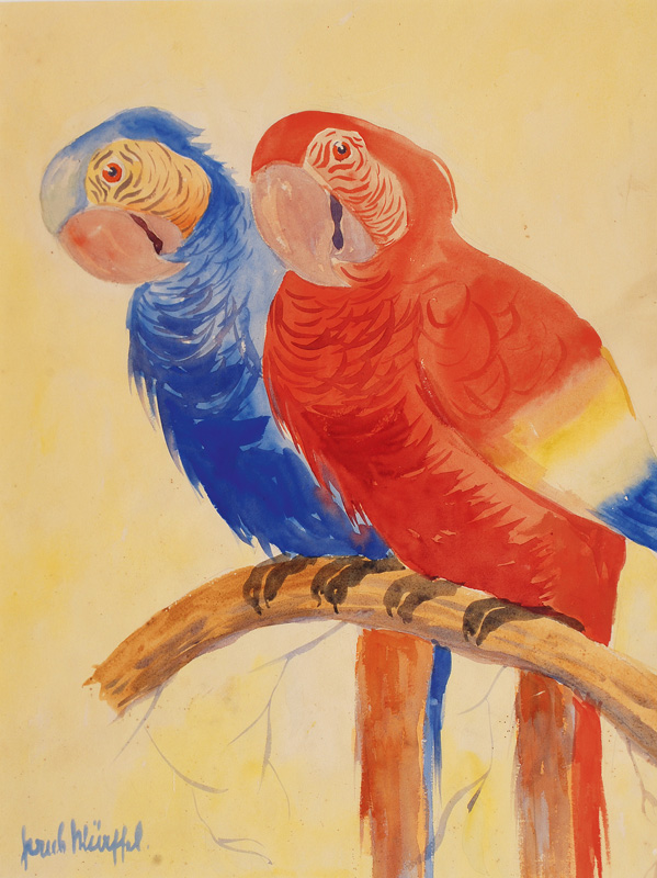 Hans Würffel - Two Parrots Two Parrots