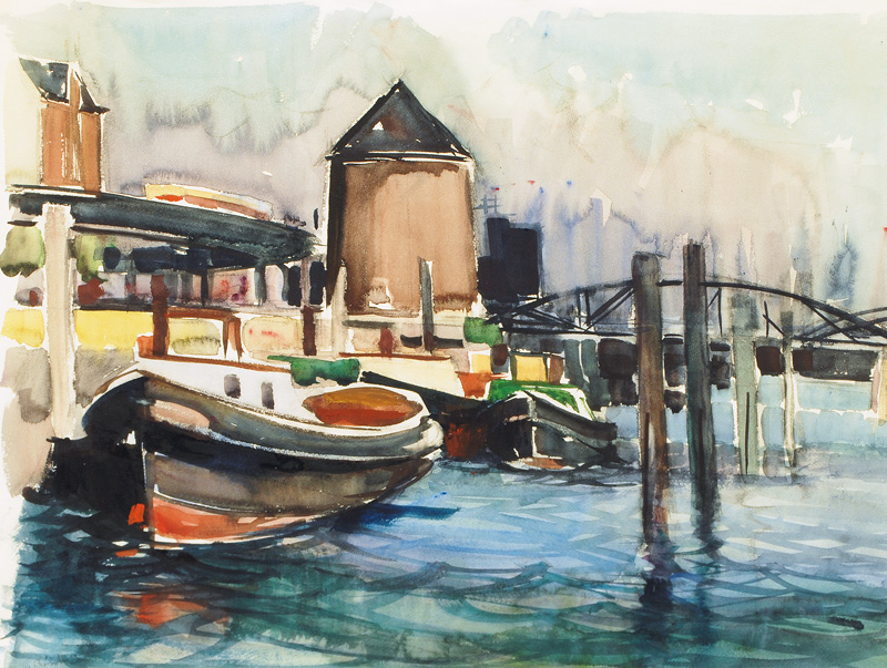 Rolf Böhlig - In the Port of Hamburg In the Port of Hamburg