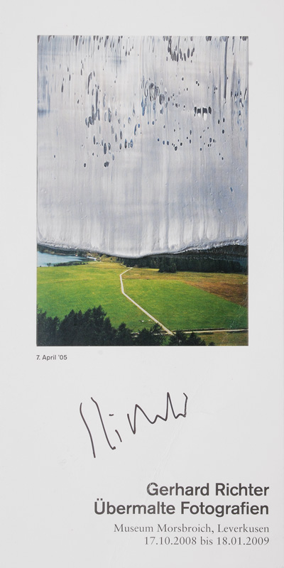 Gerhard Richter - Übermalte Fotografie Übermalte Fotografie