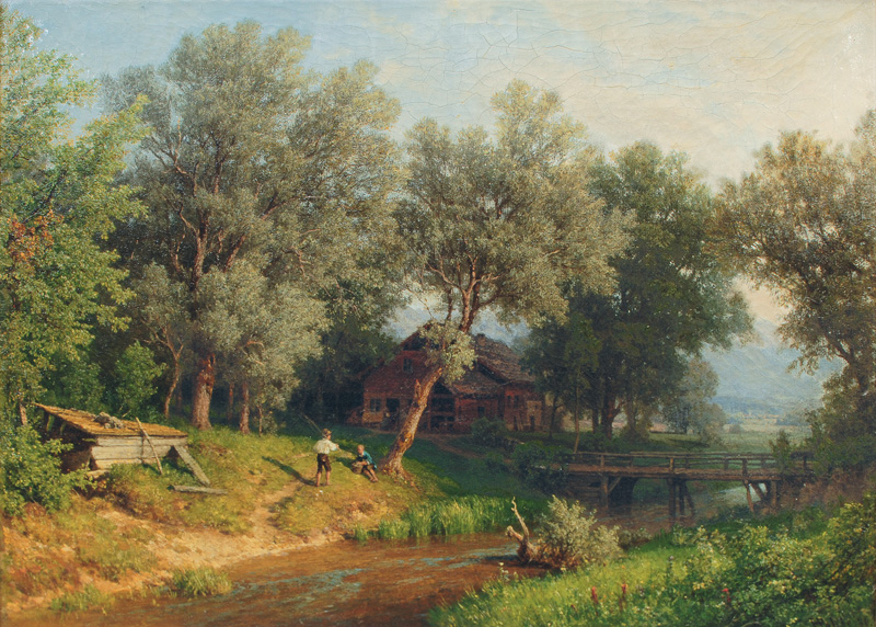 Children by the River