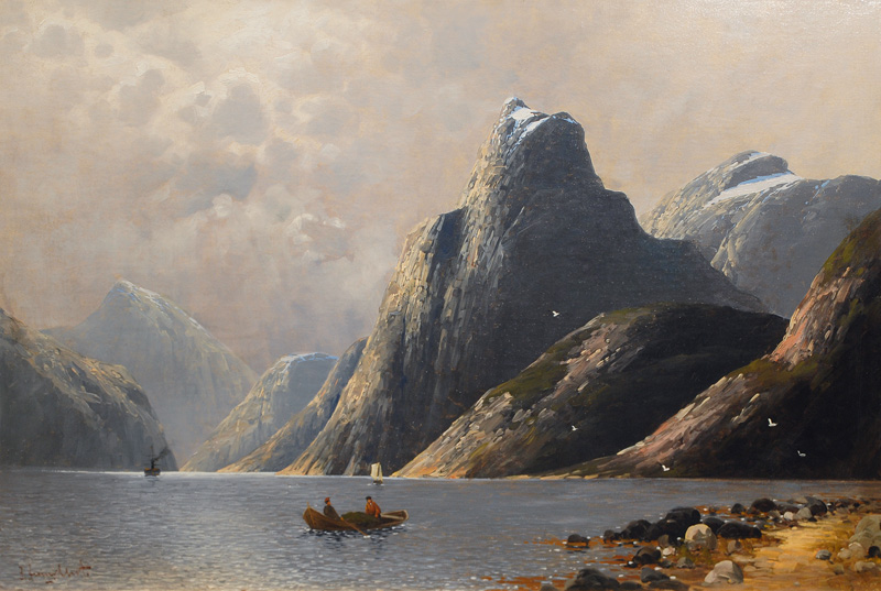 Imposing Fjord Landscape