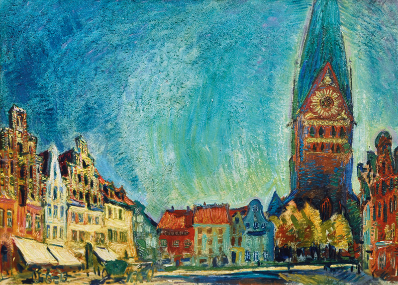 Lüneburg, Am Sande mit Johanniskirche