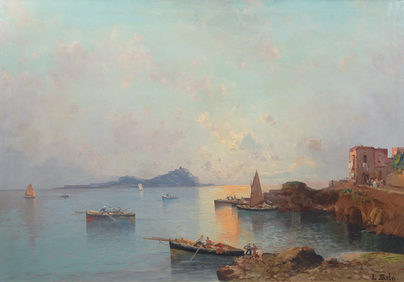 Ensel Salvi - Sunset at the mediterranean Coast Sunset at the mediterranean Coast