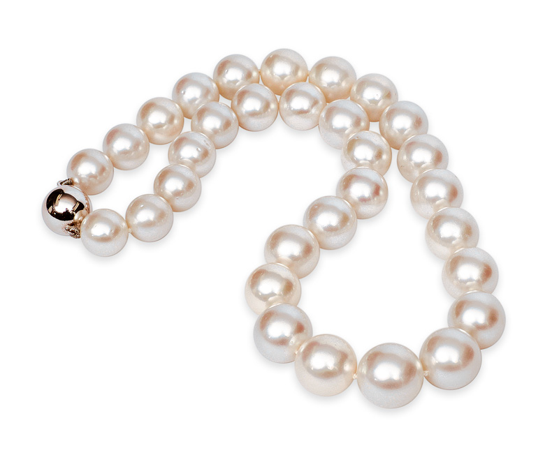 Precious Southsea cultured pearl necklace