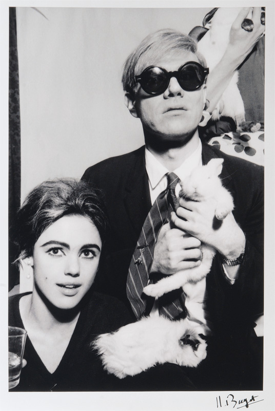 Jean Jacques Bugat - Andy Warhol and Edie Sedgwick Andy Warhol and Edie Sedgwick