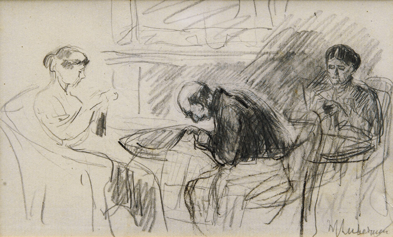 Max Liebermann - Der Maler im Kreis seiner Familie Der Maler im Kreis seiner Familie