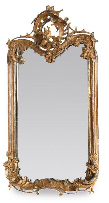 An extraordinary Rococo mirror