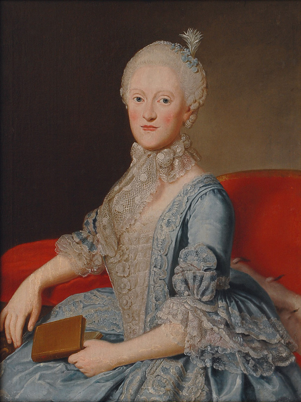 Dresdener Hofmaler - Princess Maria Kunigunde of Saxony Princess Maria Kunigunde of Saxony