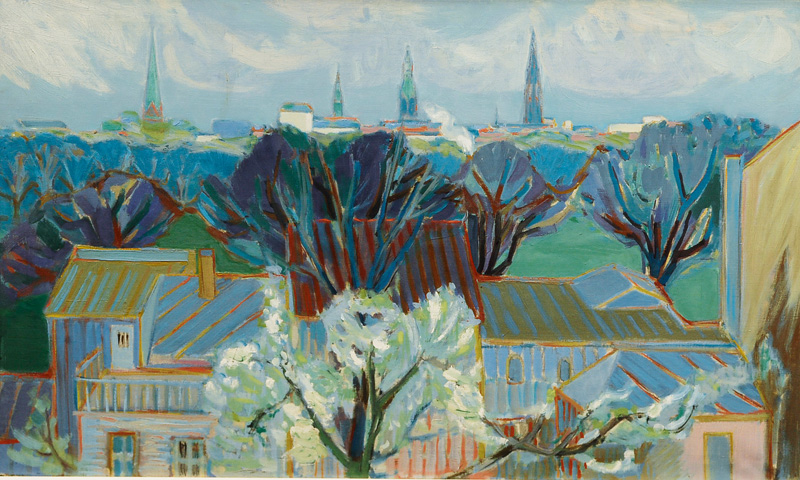 Fritz Kronenberg - Hamburg im Sommer Hamburg im Sommer