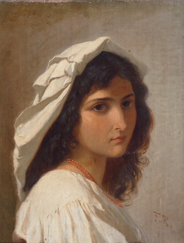 Ferdinand Rothbart - Portrait of Angelina Pascucci Portrait of Angelina Pascucci