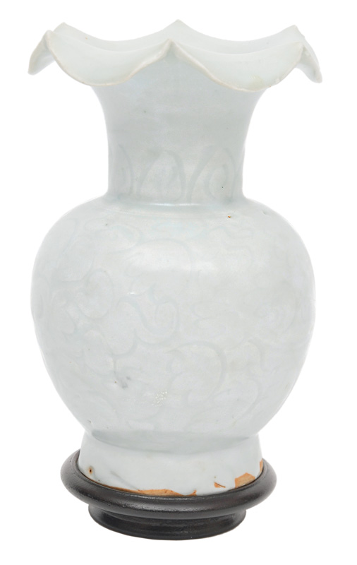 A small Qingbai vase