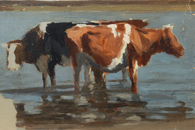 Nine Studies of Cows, Horses and Plants.