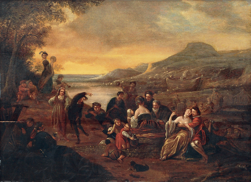 Jakob Willemsz. de Wet - Galante Gesellschaft mit Arche Noah Galante Gesellschaft mit Arche Noah