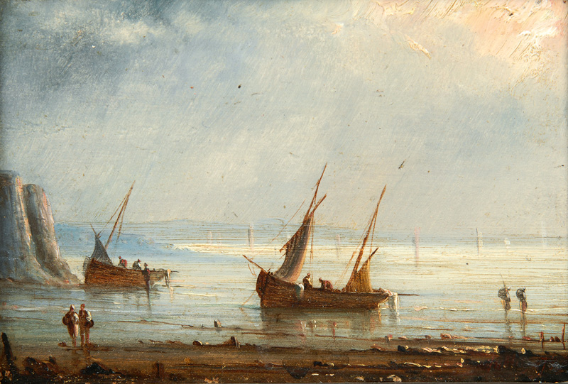 Fisherboats on the Beach
