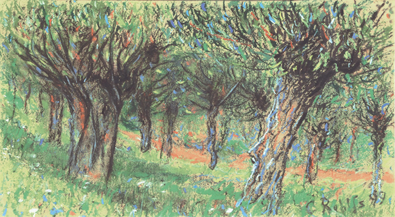 Christian Rohlfs - Spring in the Forest Spring in the Forest