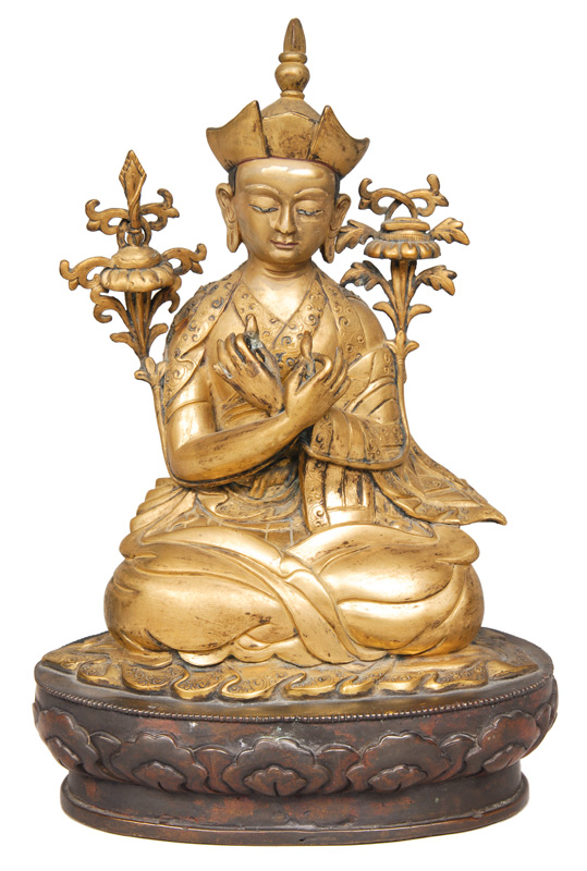 A buddhistic monk figure "Lama"