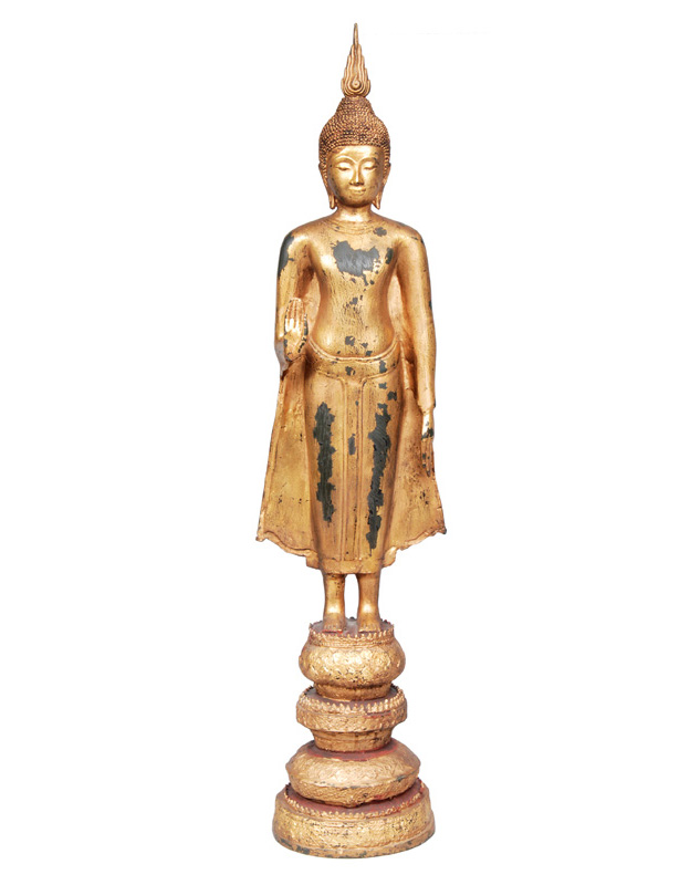 A huge Bronze Buddha