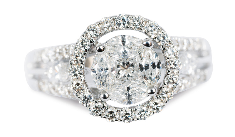 Brillant-Diamant-Ring