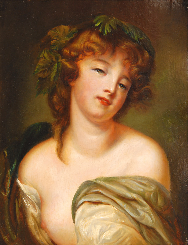 Portrait of a Girl as Bacchante