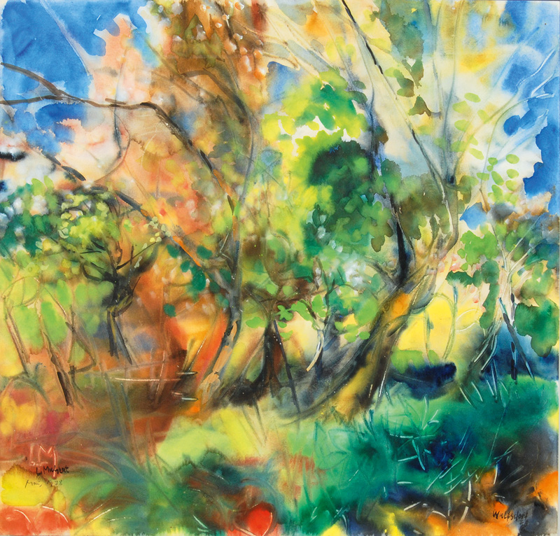 Lothar Malskat - Forest near Wulfsdorf Forest near Wulfsdorf