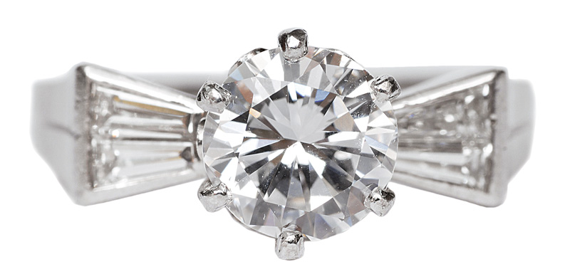 Feiner Brillant-Diamant-Ring