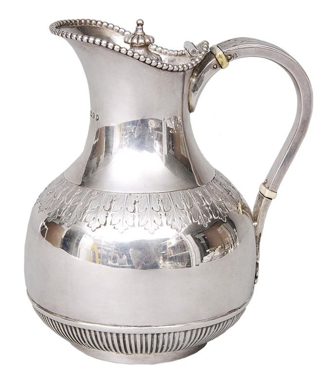 A small victorian wine jug
