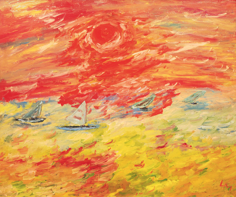 Lothar Malskat - Sailing Boats off Sylt Sailing Boats off Sylt