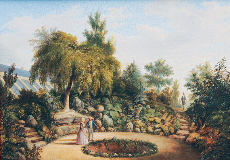 Garden of Senator Böckmann in Harvestehude