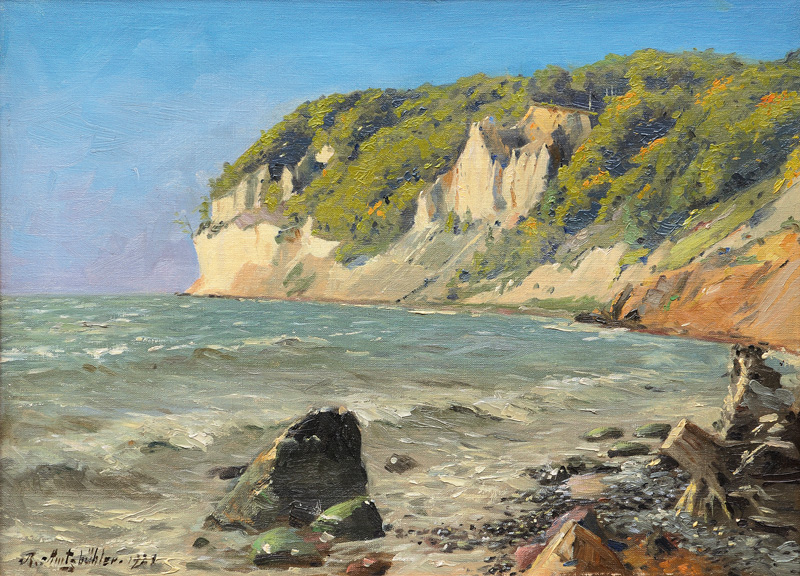 Reinhard Amtsbühler - Blick auf Rügen mit den Wissower Klinken Blick auf Rügen mit den Wissower Klinken
