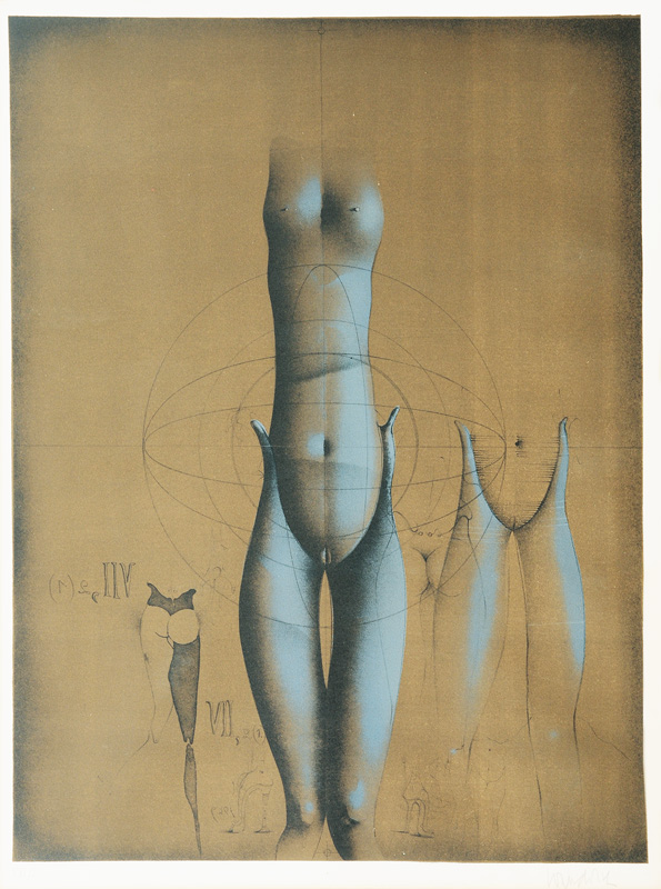 Paul Wunderlich - Weibliche Akte Weibliche Akte